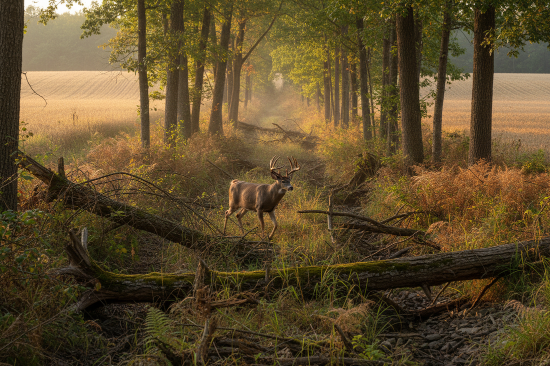 How to Find Structure and Funnels That Mature Whitetails Actually Use