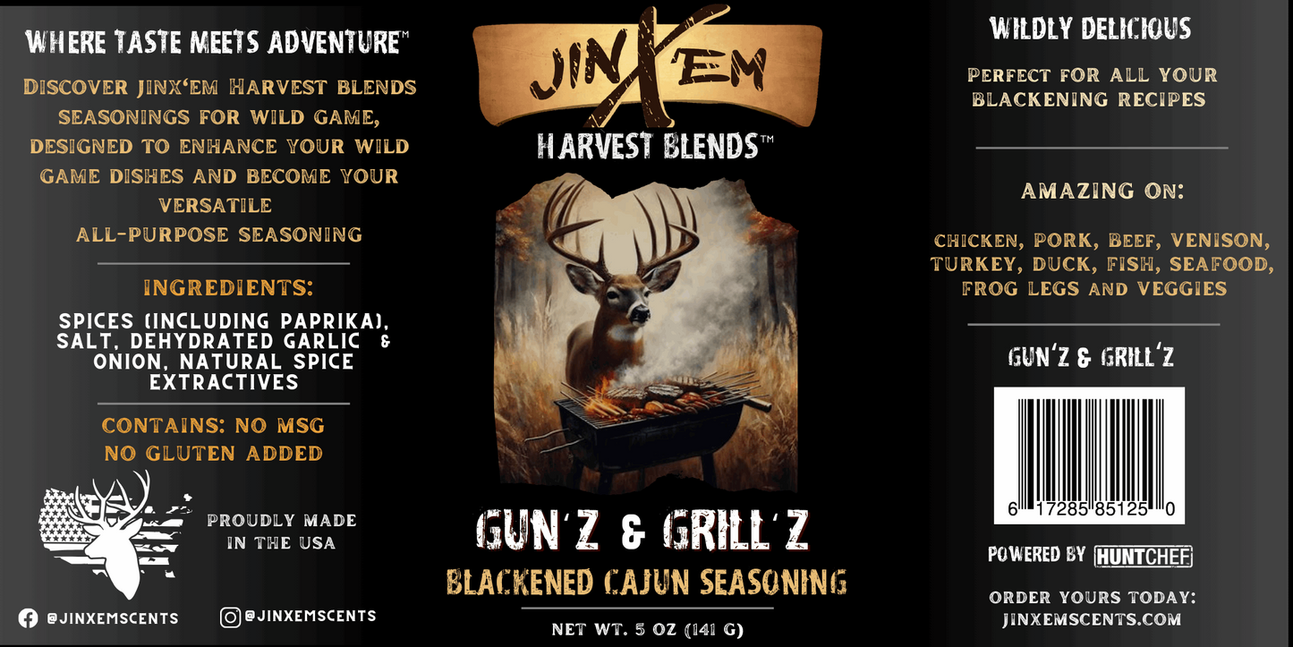 Gun'z & Grill'z - Blackening Cajun Seasoning