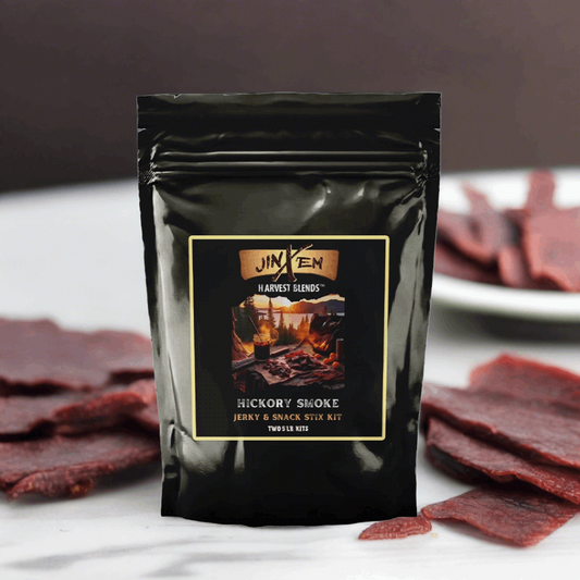 Hickory Smoke Jerky Seasoning & Snack Stix Kit