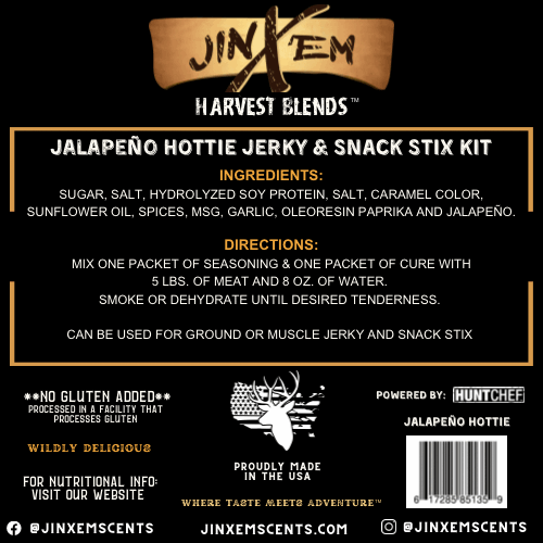 Jalapeño Hottie - Jerky & Snack Stix Kit