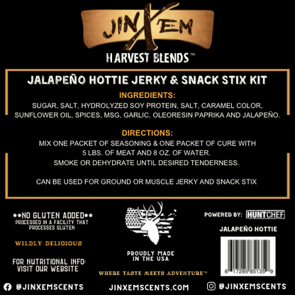 Jalapeño Hottie - Jerky & Snack Stix Kit