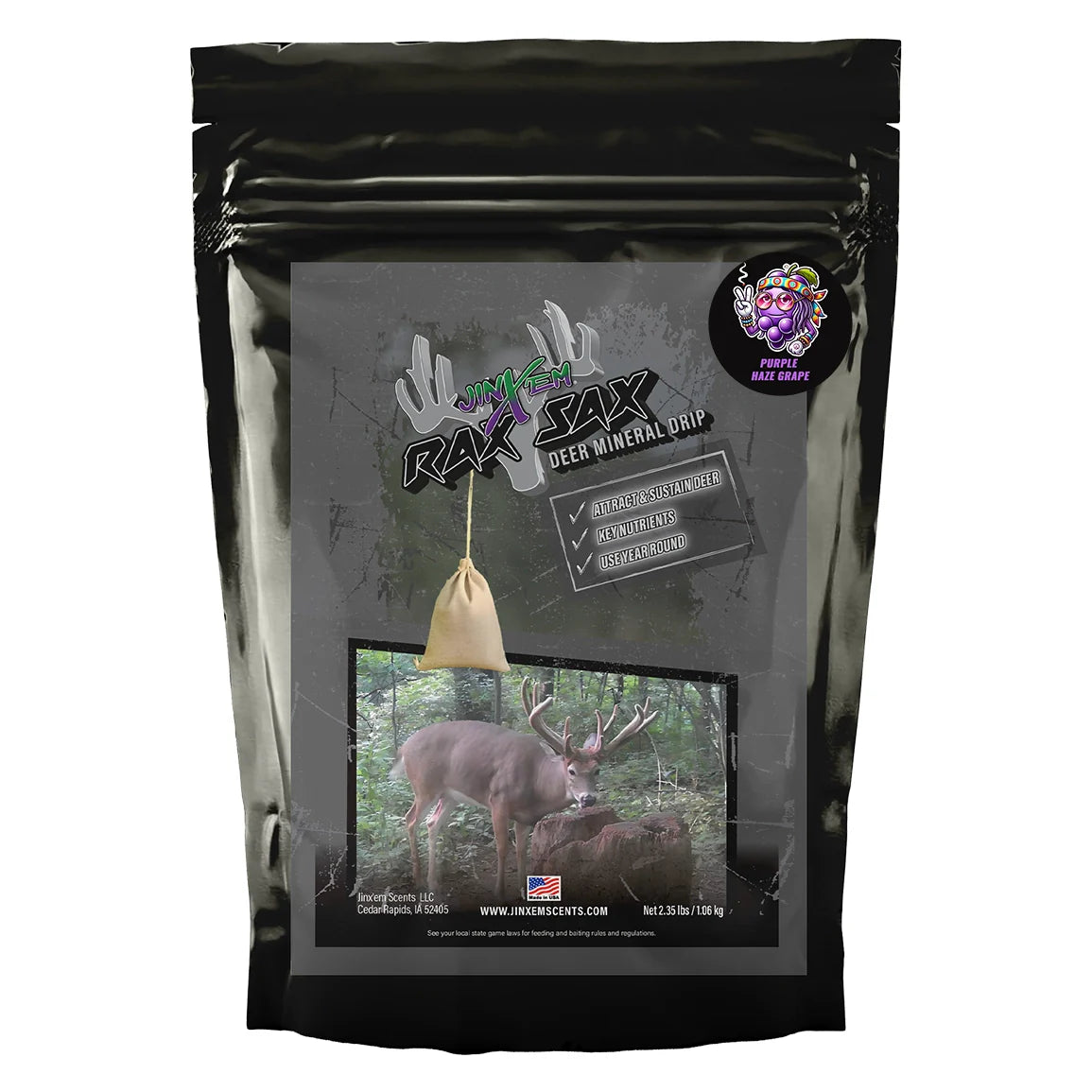 Rax Sax Mineral Drip - Purple Haze Grape