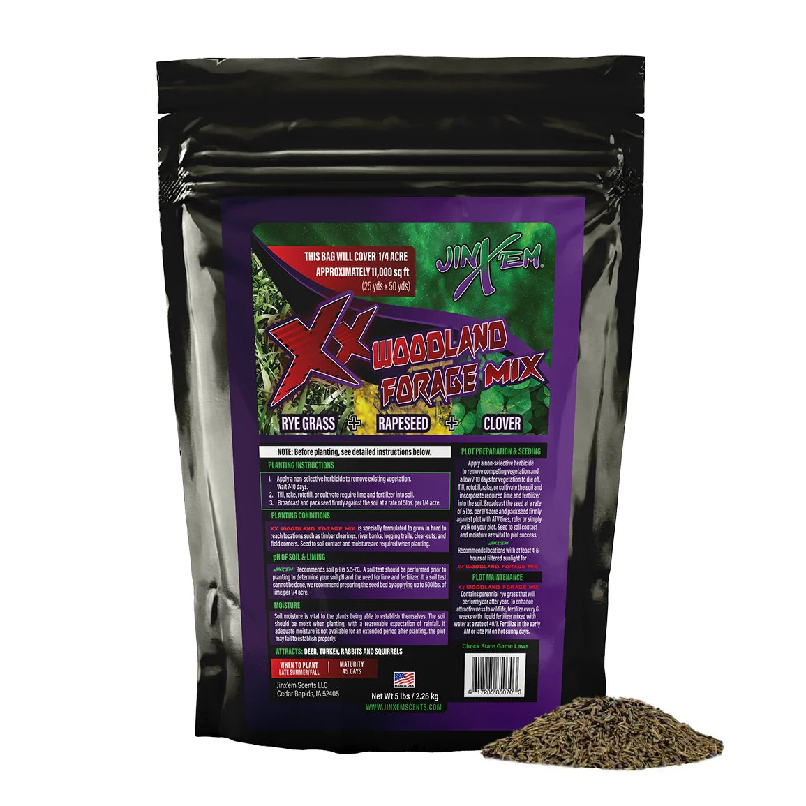 XX Woodland Forage Mix